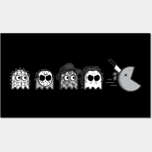 Horror-Man B&W Posters and Art